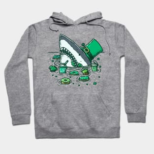 St Patricks Day Sweets Shark Hoodie